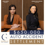 Alexis Garcia and Sommer Hazel-Montler attorneys with a 650000 accident settlement