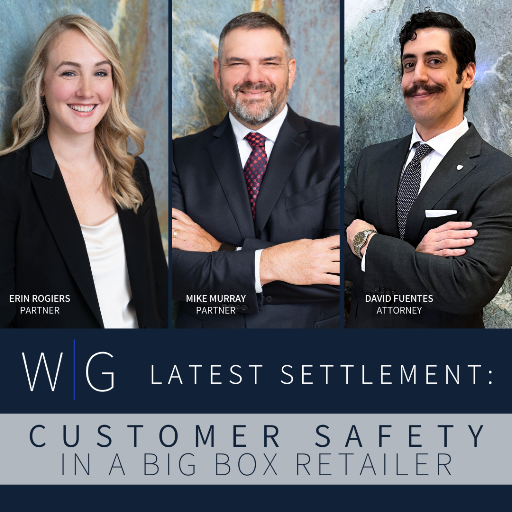 Customer Safety Settlement Civil Litigation