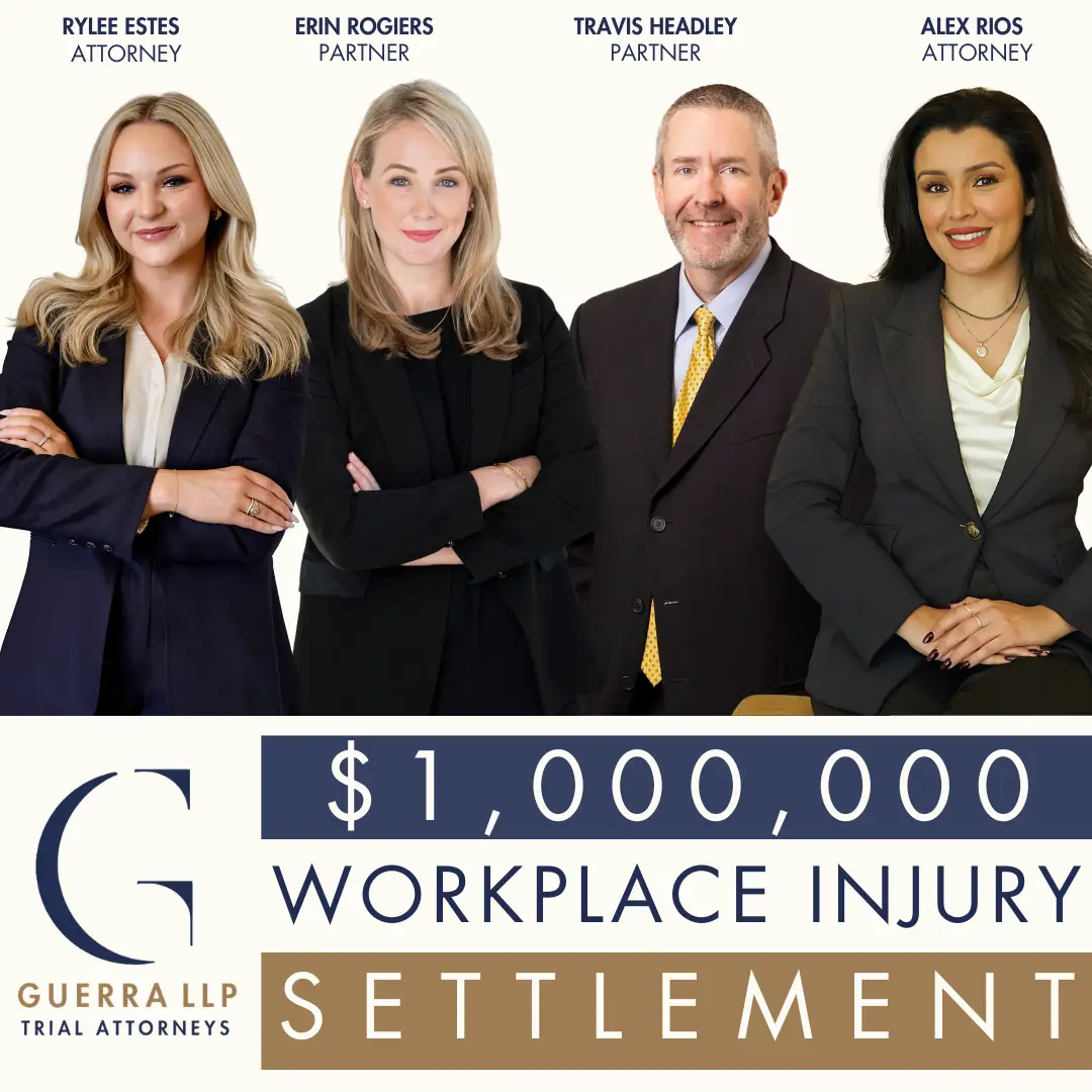 Erin, Travis, Rylee, Alex workplace accident guerra llp