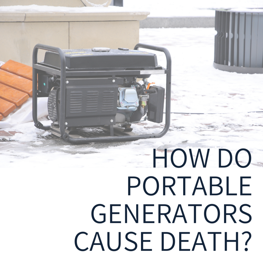 How Do Portable Generators Cause Death (Carbon Monoxide Poisioning) by Watts Guerra