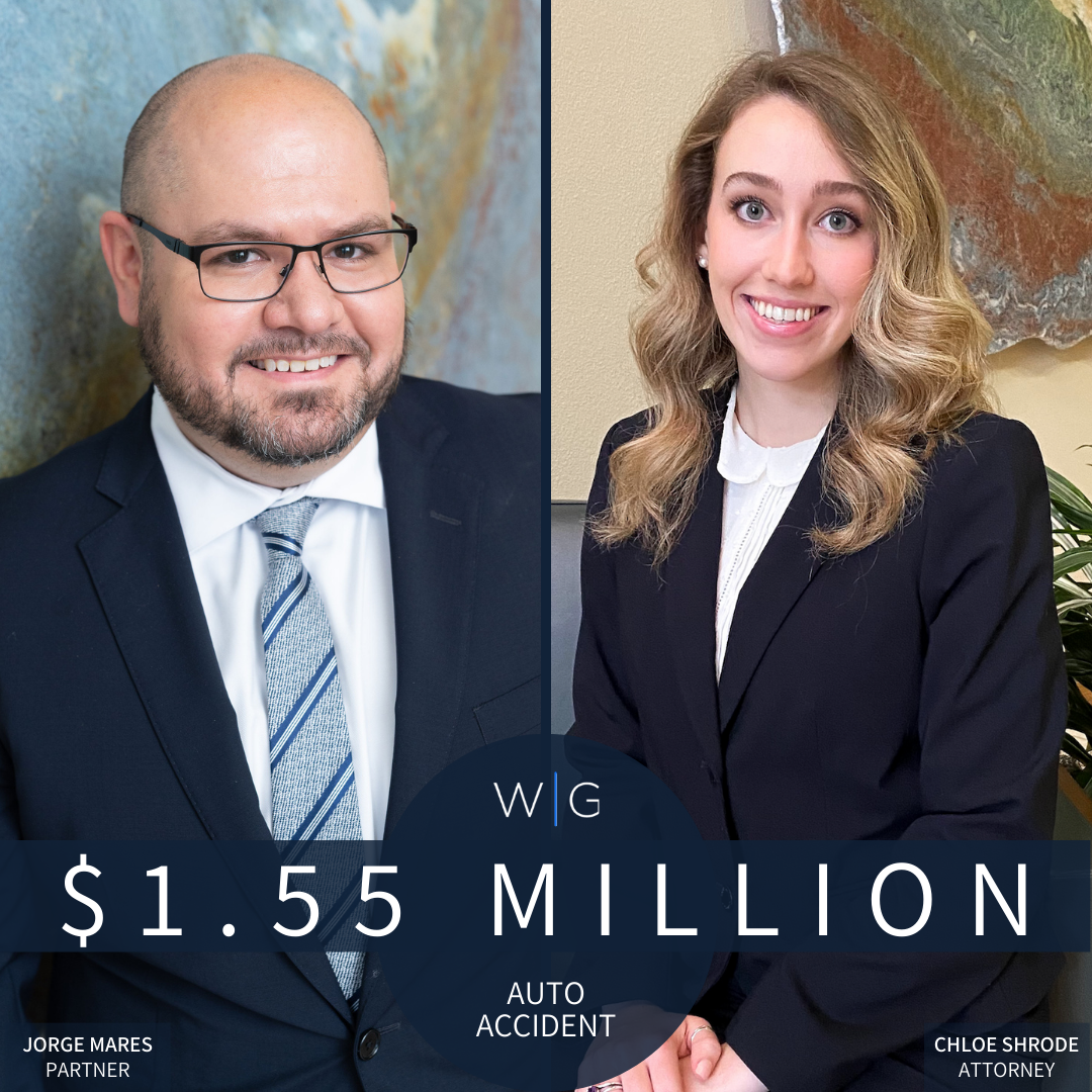 $1.55 Million Company Vehicle Auto Accident Settlement