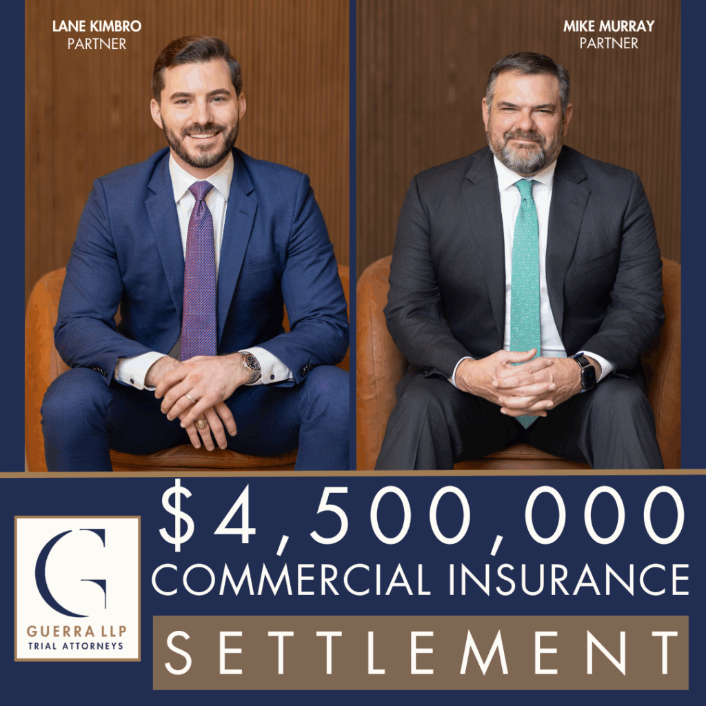 Lance Kimbro commercial insurance settlement