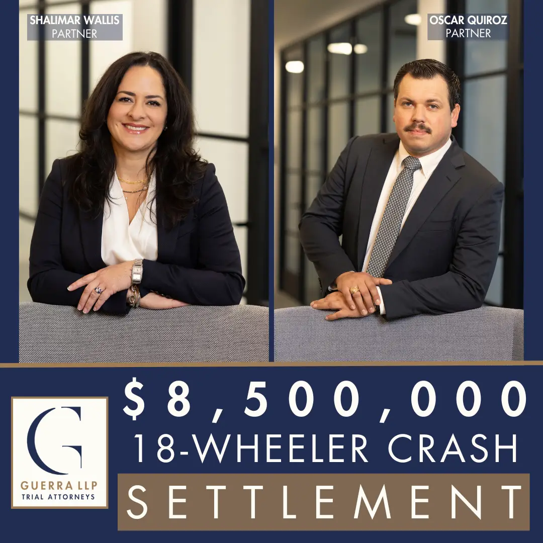 $8.5 Million 18-Wheeler Accident Settlement