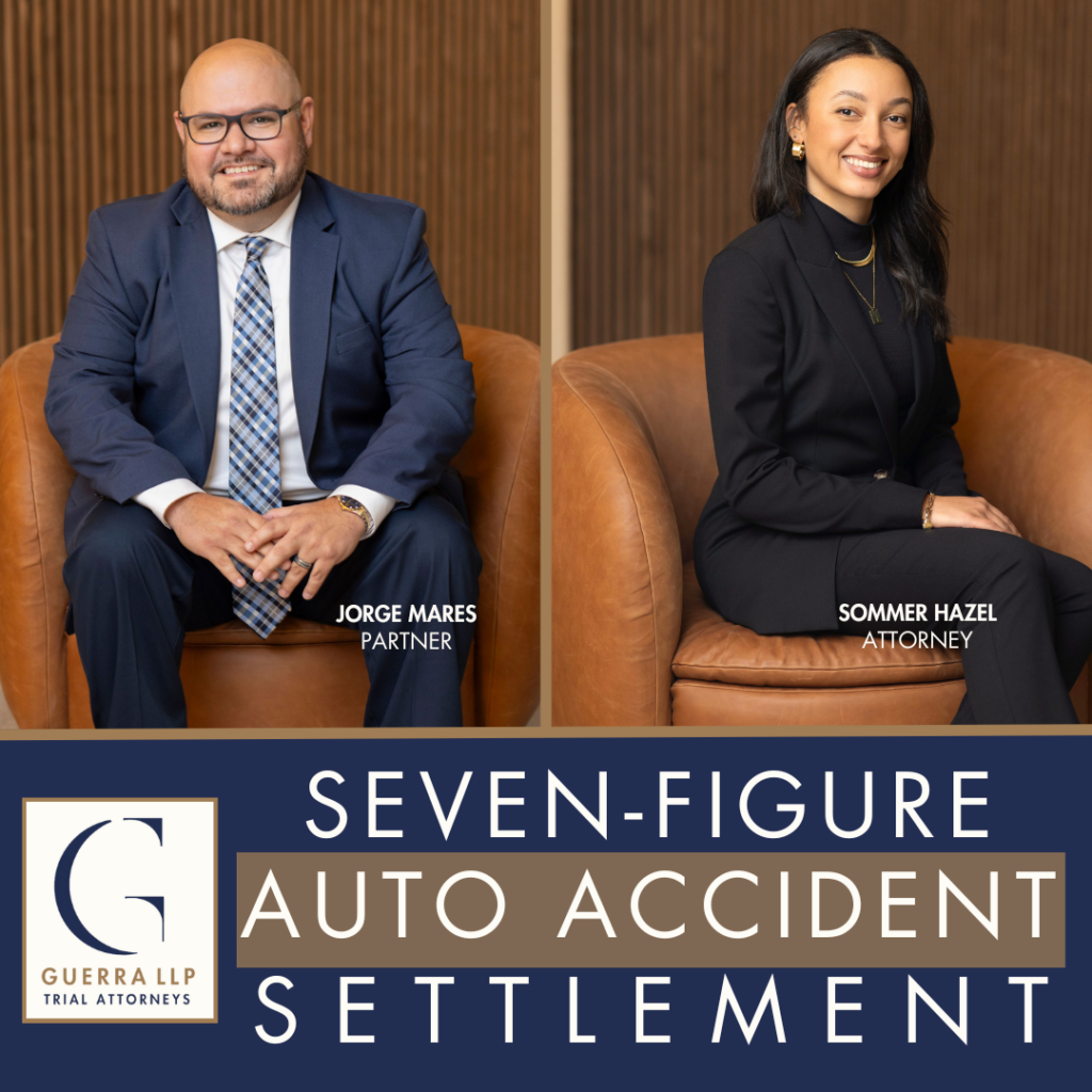 Attorneys Jorge Mares and Sommer Hazel Trucking Accident Settlement