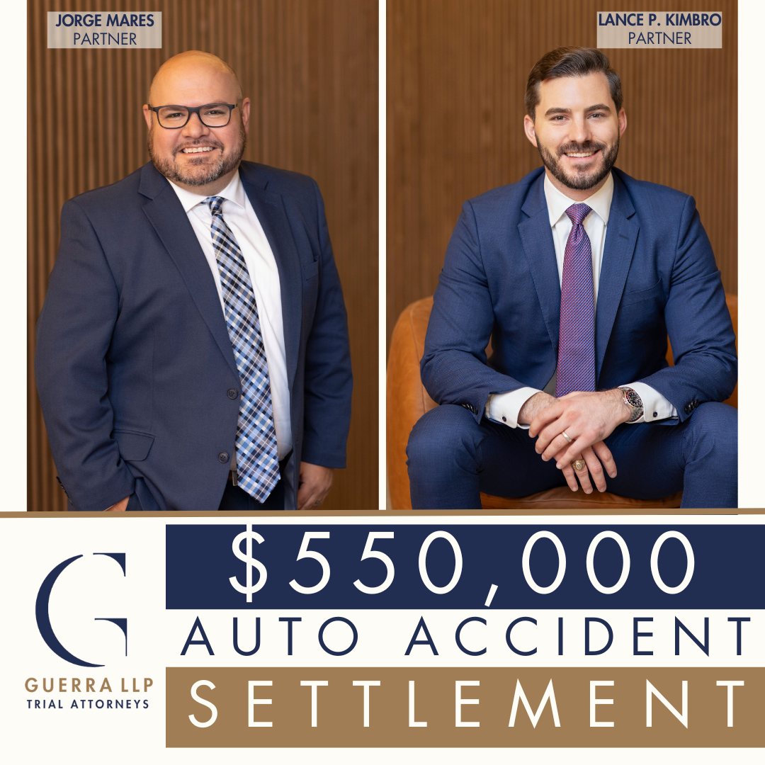 $550,000 Auto Accident Settlement