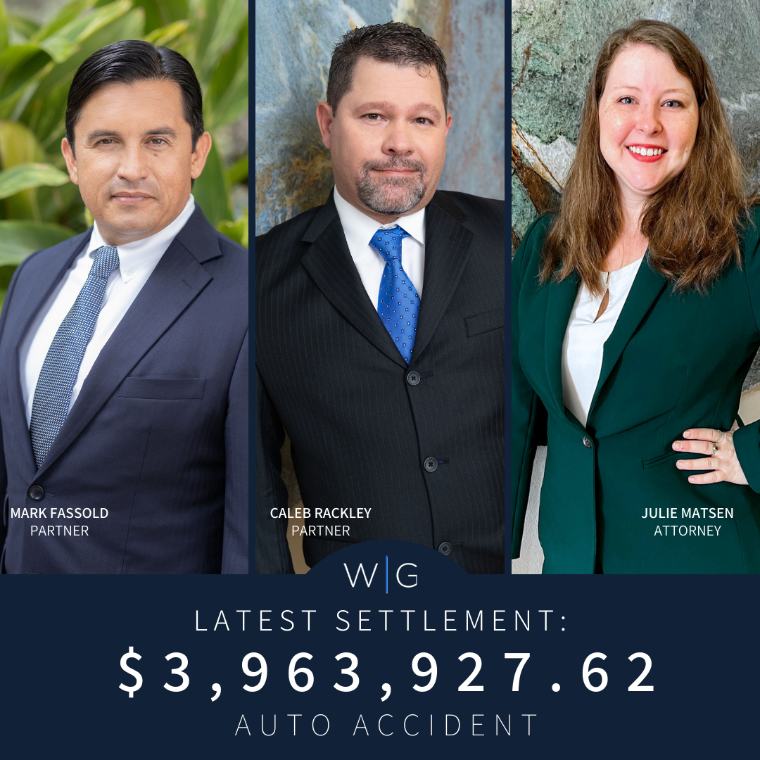 $3,963,927.62 Auto Accident Settlement
