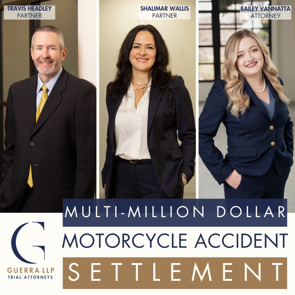 motorcycle accident settlement shalimar wallis guerra llp texas