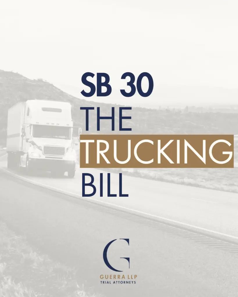 SB 30 Trucking Bill